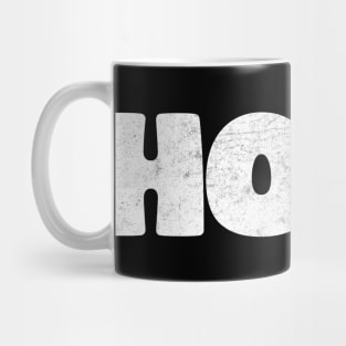 HODL  -  Bitcoin Typographic Design Mug